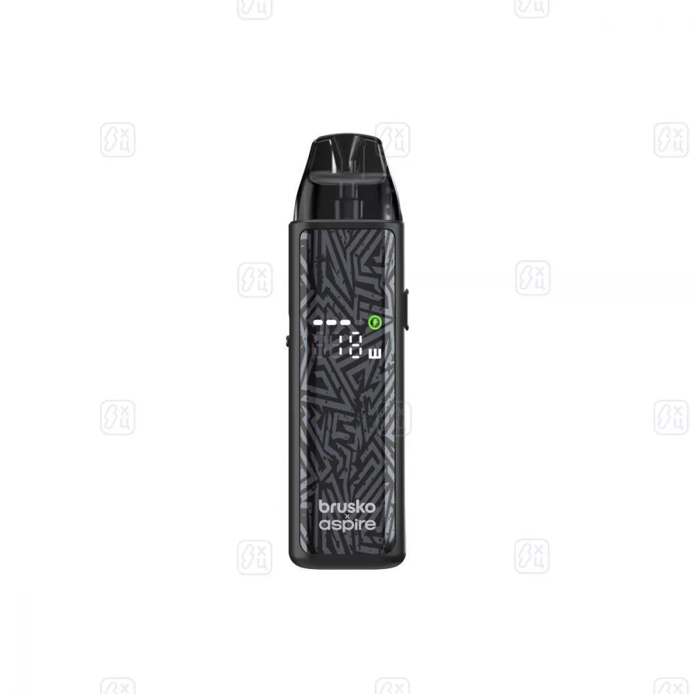 BRUSKO MINICAN 6 Black pattern_