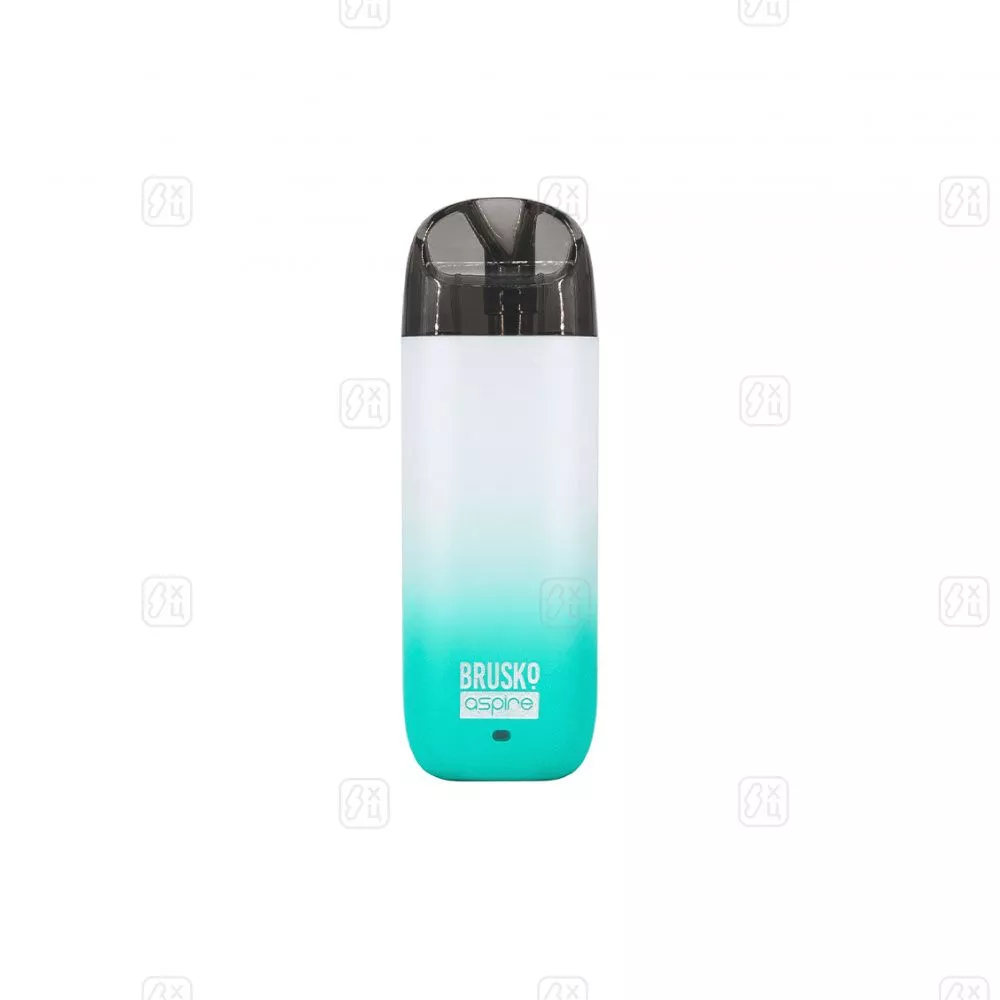 POD-система Brusko Minican 2, 400 mAh, Бирюзово-белый градиент