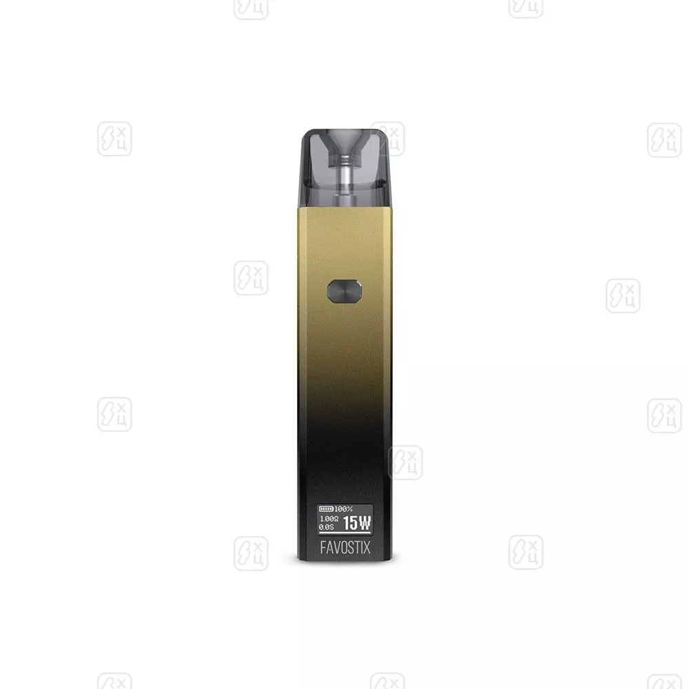 ЭС_Brusko_Favostix,_1000_mAh,_Чёрно_золотой_градиент_