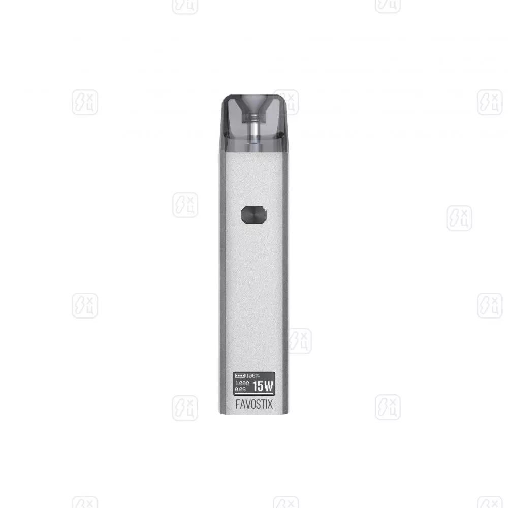 POD-система Brusko Favostix, 1000 mAh, Серебряный