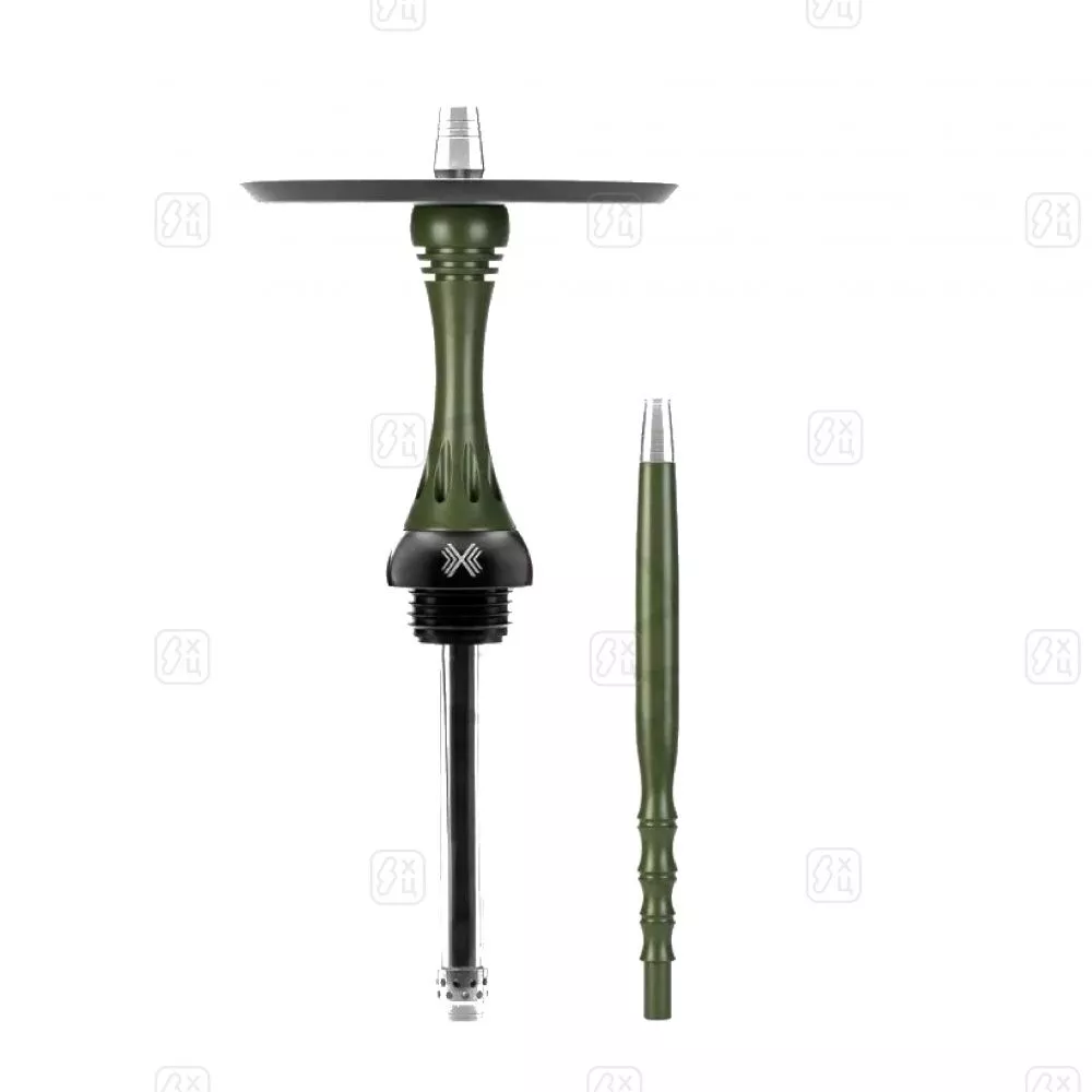 70 Кальян_Alpha_Hookah_X_BOX_Olive_без_колбы