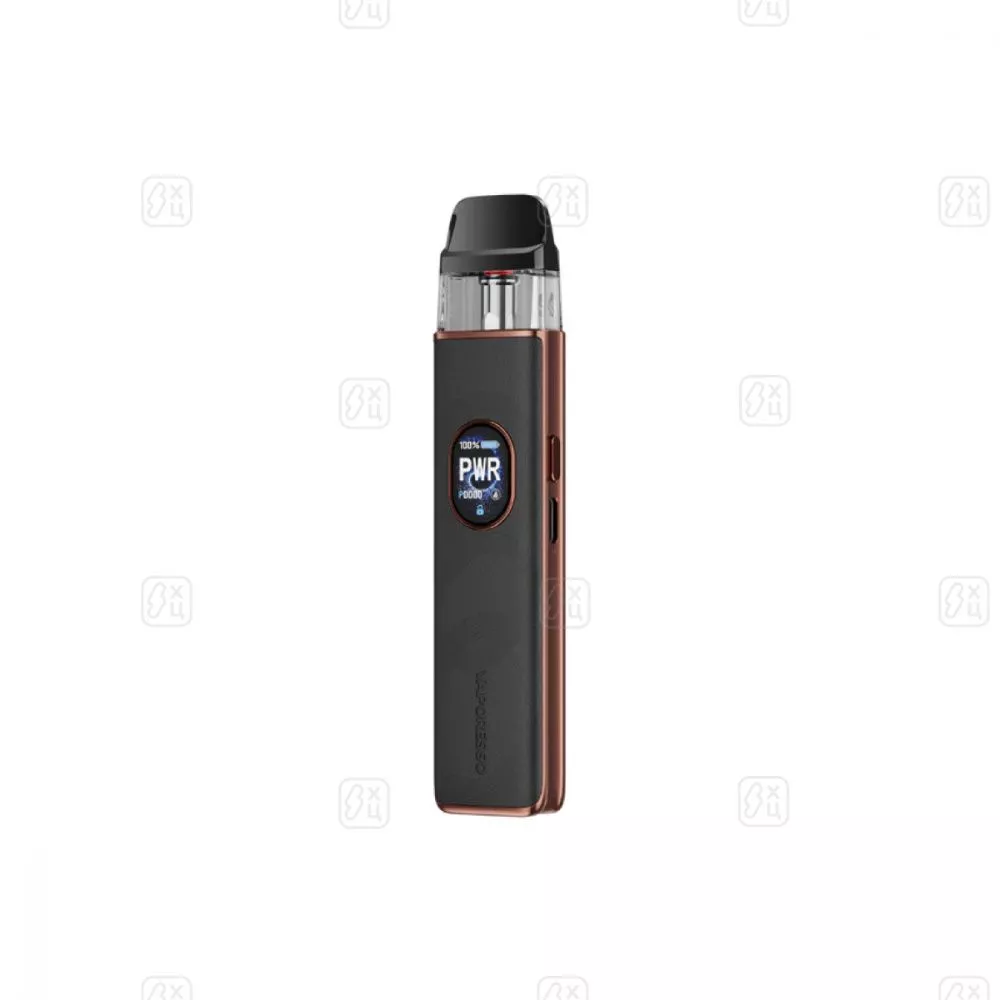 POD_система_Vaporesso_XROS_5_Black_Leather_Черная_кожа