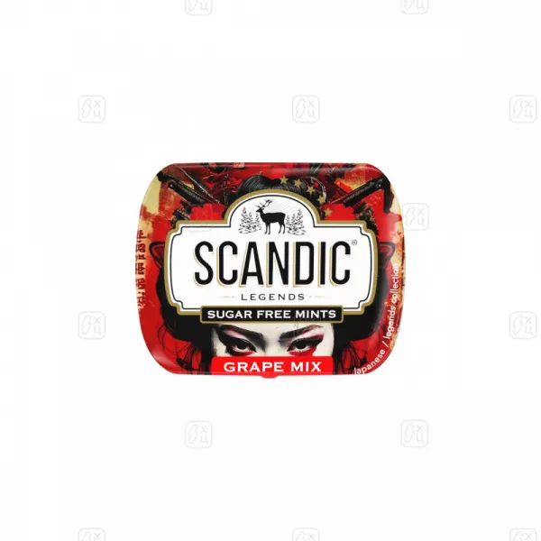 Конфеты SCANDIC без сахара со вкусом Виноградный микс