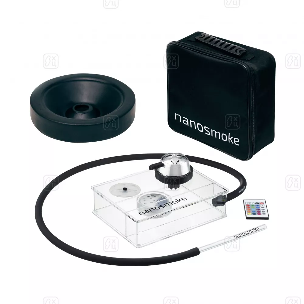 Кальян NanoSmoke CUBE Прозрачный