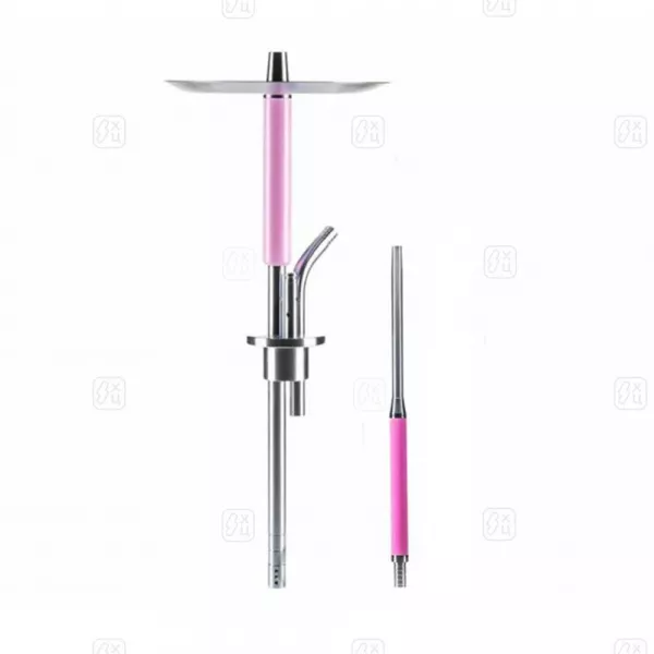 86_Кальян_MEXANIKA_mini_Pink_мундштук_розовый_2